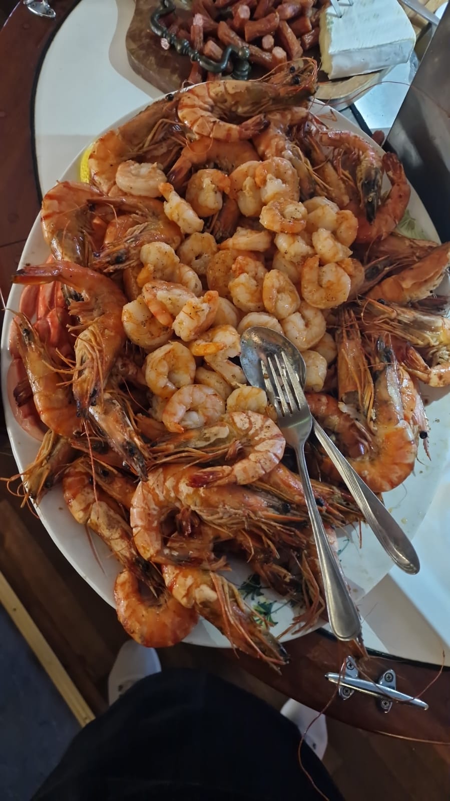 Meeresfrüchte in vielen Variationen......